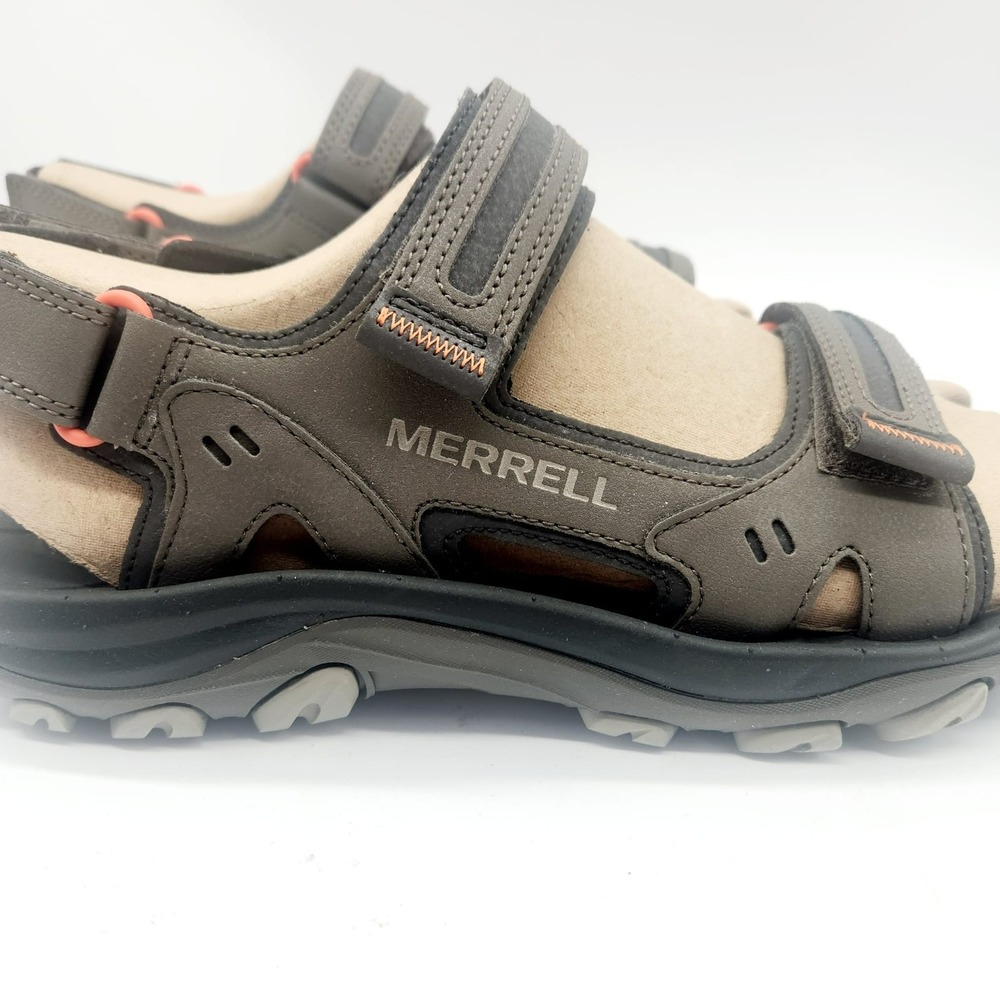 Merrell Men's Convertible Hiking Sandals Huntington Sport Black Comfort Grip Sol